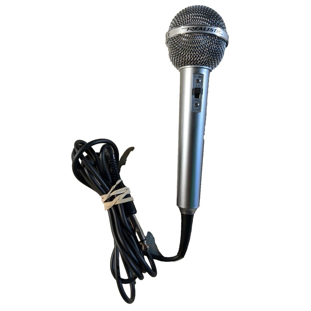 Realistic Highball-2 Dynamic Omnidirectional Microphone Dual Impedance 33-985A